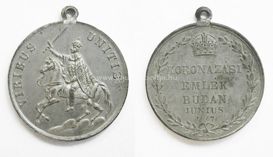 Ferenc József koronázási emlék Buda 1867